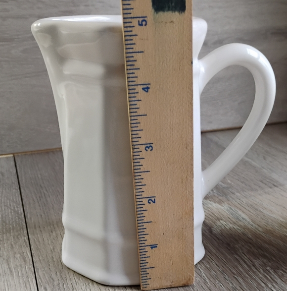 Pfaltzgraff Heritage White Creamer & Sugar Set Stoneware Glazed Pottery - Picture 2 of 14